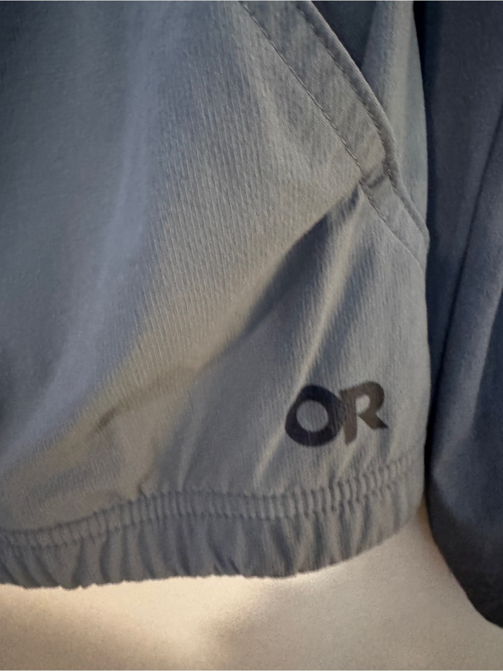 Outdoor Research Woman’s Half-Zip Jacket - Light Blue - Picture 3 of 5